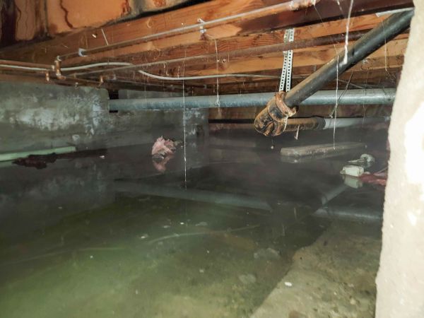 Crawlspace Water Restoration in San Clemente
